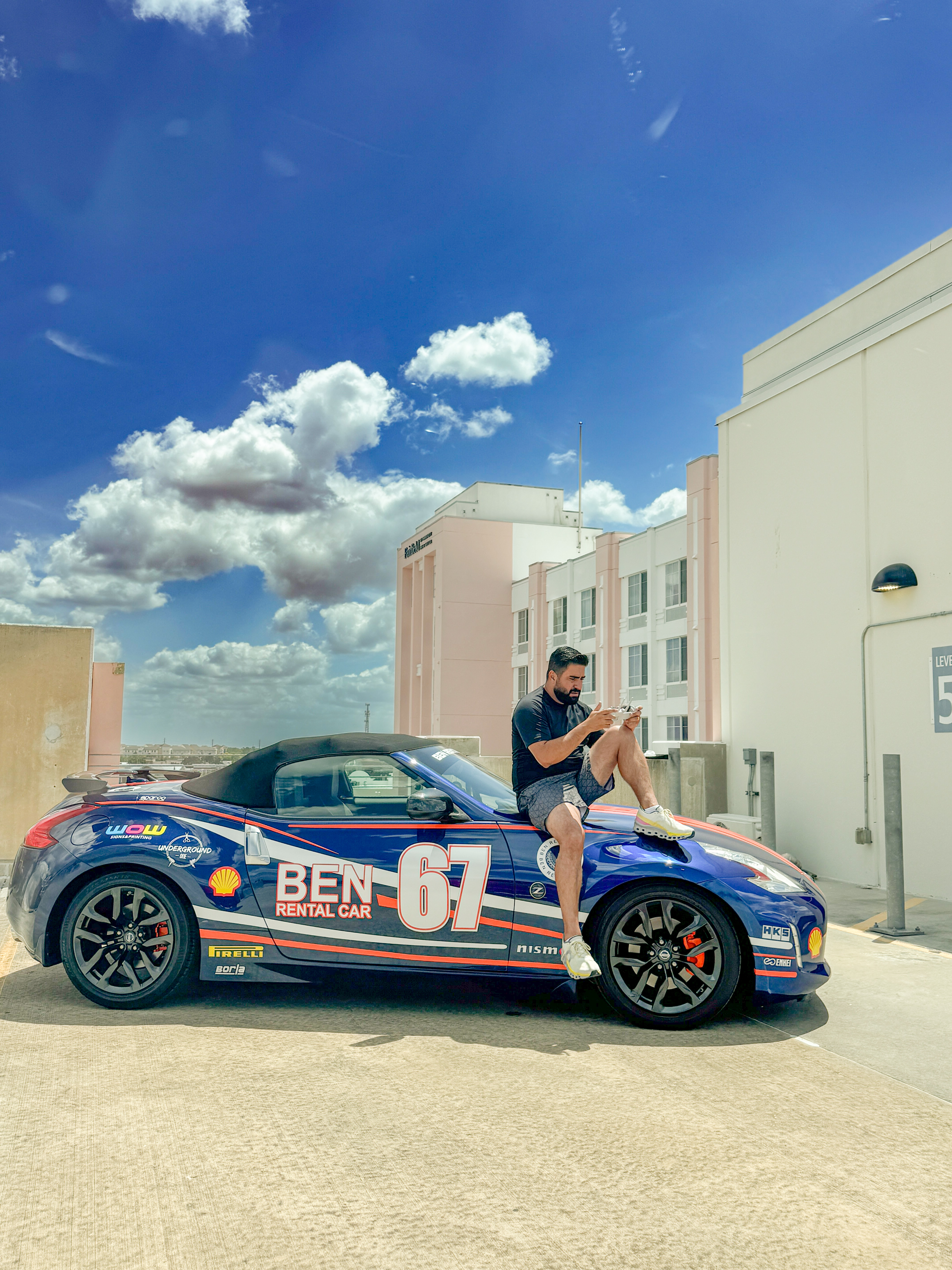 Bruno de Souza, founder of RentalCore OS, in a working environment